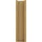 Ekena Millwork 6-in W x 16-in D x 24-in H Balboa Trad Rough Cedar Woodgrain TimberThane Outlooker, Primed Tan OUTUR060X16X24BOA04RCPR - alternate 5